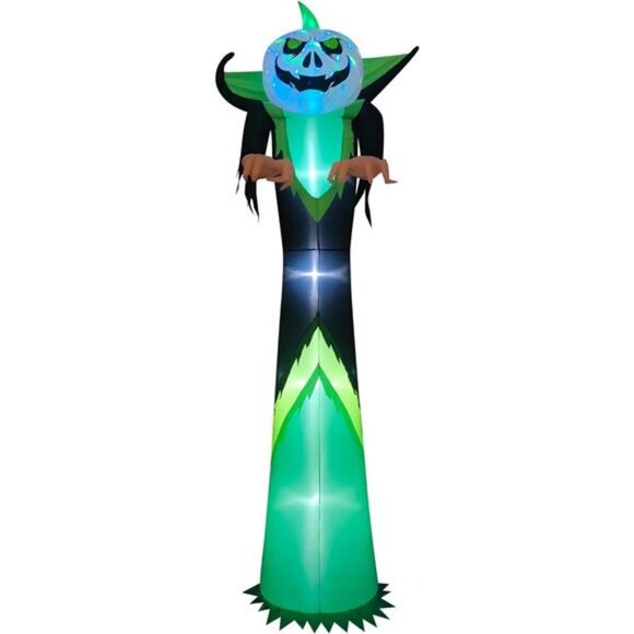 12ft Halloween Inflatable Decor with LED Lights Outdoor Blow up Decor - Picture 4 of 8